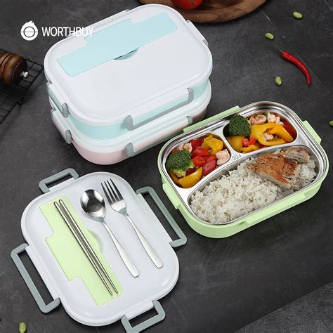 kids stainless steel lunch box containers|bento style lunch box kids.